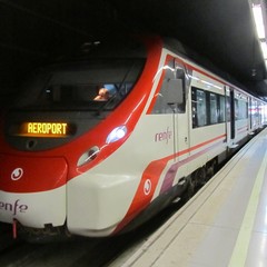 Cambio treno a El Prat