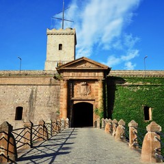 Castello di Montjuic a Barcellona