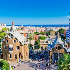 Park Guell in Barcelona Barcellona