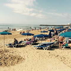 Playa de La Bassa Rodona a Sitges
