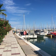 Port de Aiguadol a Sitges