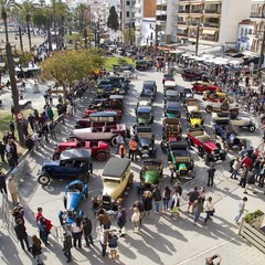 Rally internazionale di vetture depoca a Sitges